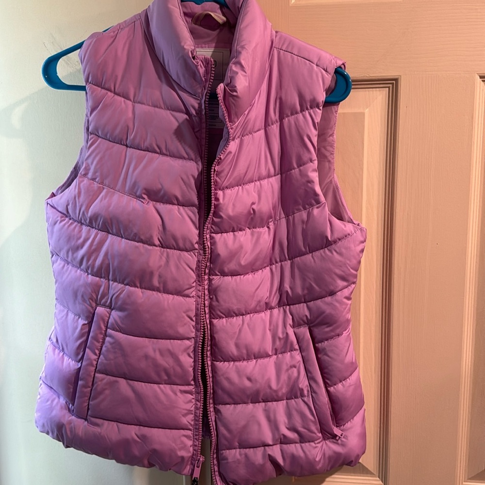 Gap pink puffer vest